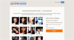 Desktop Screenshot of internationaldatefinder.com