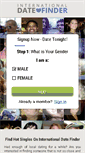 Mobile Screenshot of internationaldatefinder.com