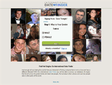 Tablet Screenshot of internationaldatefinder.com